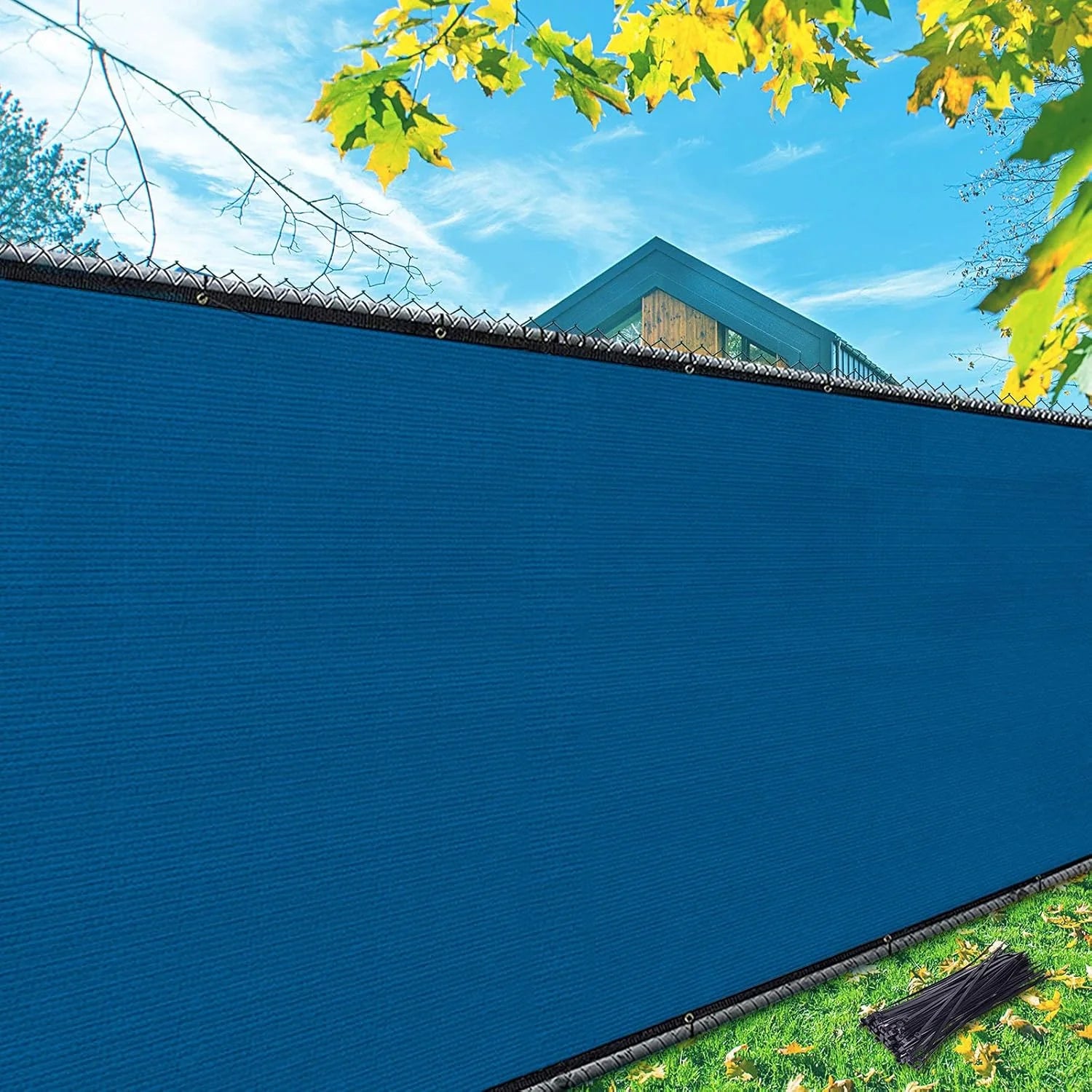 Lumi Discount iCover 4x50ft Privacy Screen Fence, Outdoor Fencing Panels, Garden Windscreen Mesh Shade Sail Net Barrier - Image 3