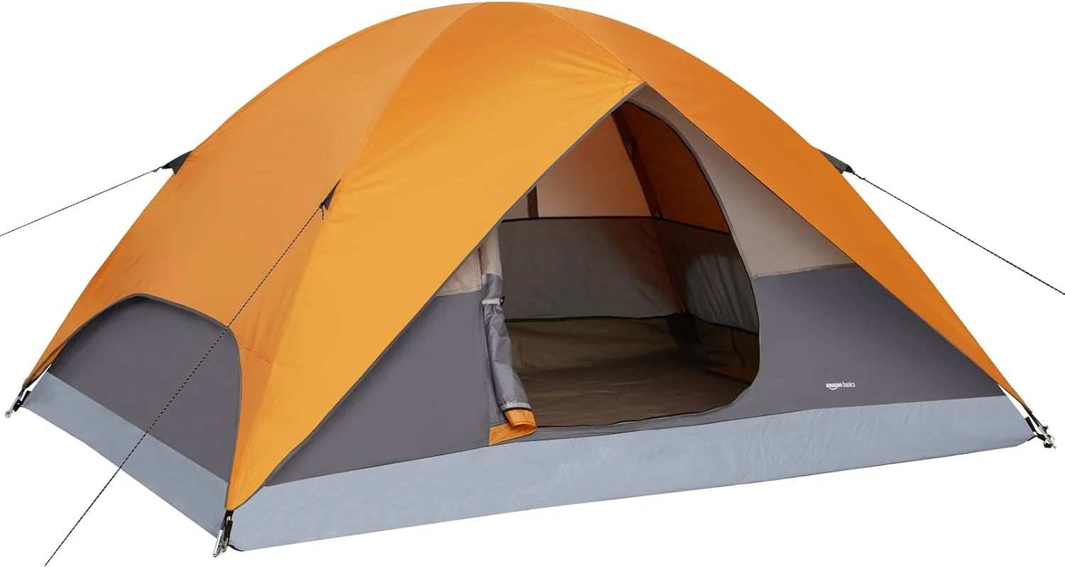 Lumi Discount Amazon Basics Camping Tent, 3-Season Dome Design with Rainfly - Image 2