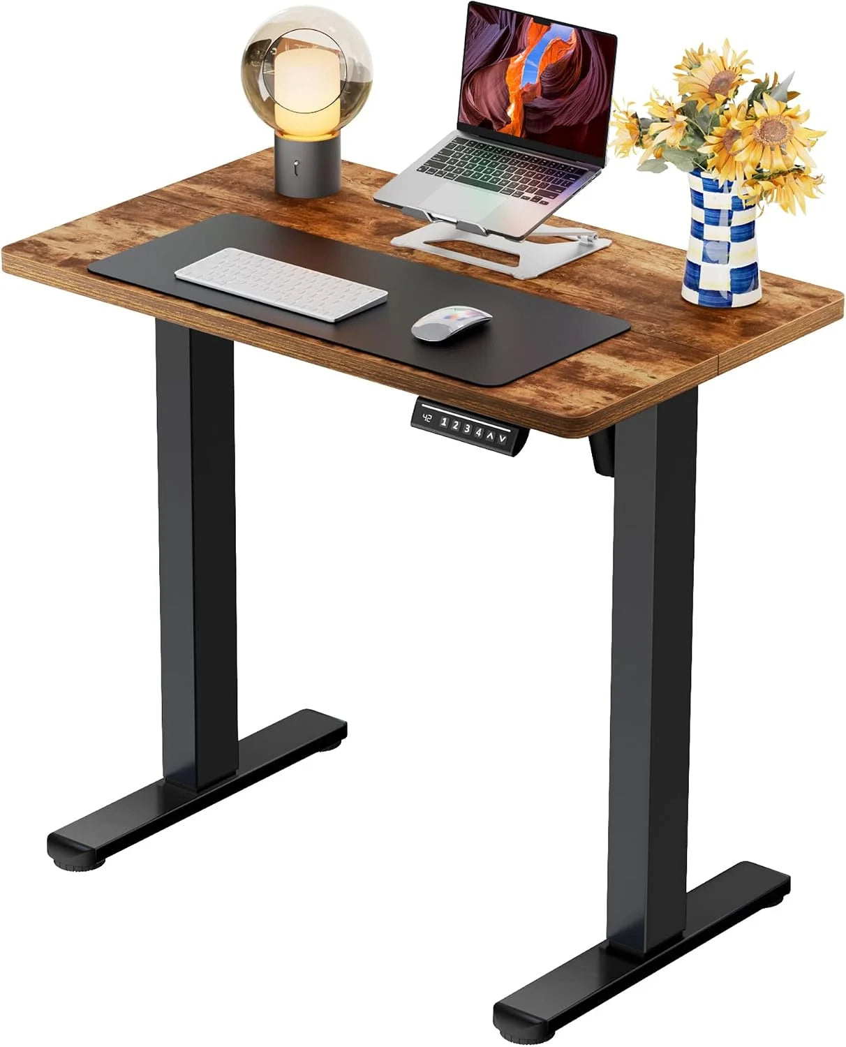 Discount Height Adjustable Electric Standing Desk, 48 x 24 Inches Sit Stand up Desk - Image 29