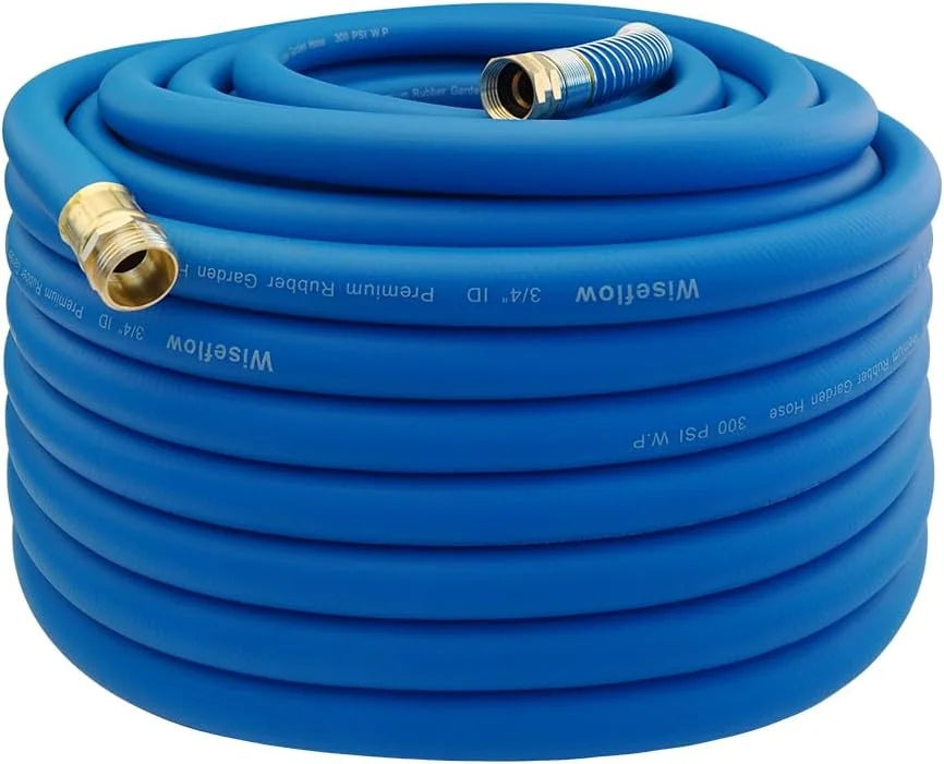 Lumi Discount Garden Hose 50FT x 3/4, Heavy Duty Rubber Hose, 1200PSI Burst, 300PSI Working for Yard - Image 10
