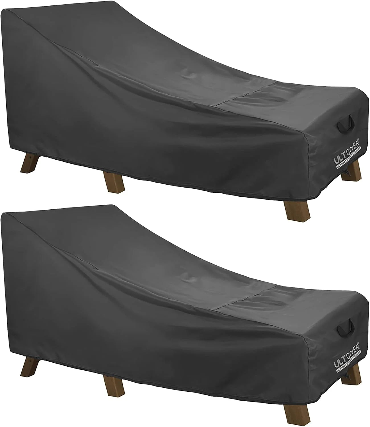 Lumi Discount Outdoor Chaise Lounge Cover 2 Pack, 84L x 32W x 32H - Image 3