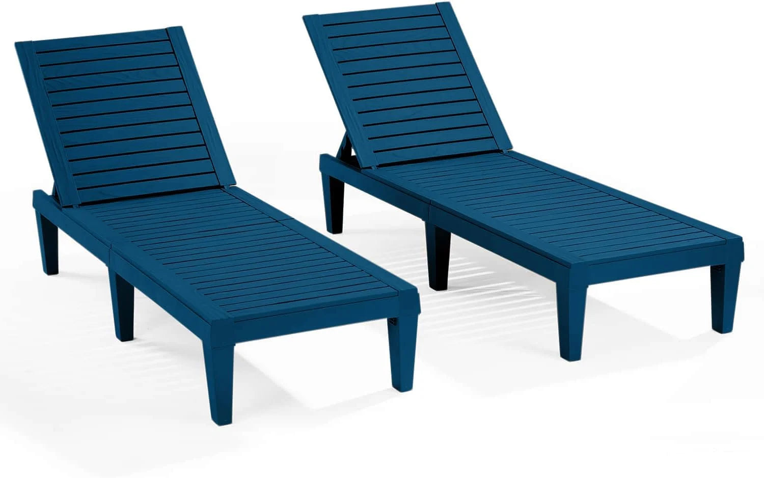 Lumi Discount Nestl Lounge Chair Outdoor, Tanning Chair, Chaise Lounge Outdoor Set of 2, 5 Adjustable Positions - Image 22
