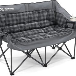 Alternative view of Lumi Discount Camping Chairs Padded Loveseat Chair for 2 Person, Heavy Duty Oversized Camping Couch for Adults Outdoor Lawn