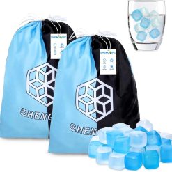 Alternative view of Discount SHENGQIPC Reusable Ice Cubes for Camping, 360 Pack, 12 lbs, Large Pack for Drinks