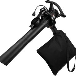 Discount BLACK+DECKER Corded Leaf Blower Leaf Vacuum and Leaf Mulcher 3-in-1, Up to 230 MPH
