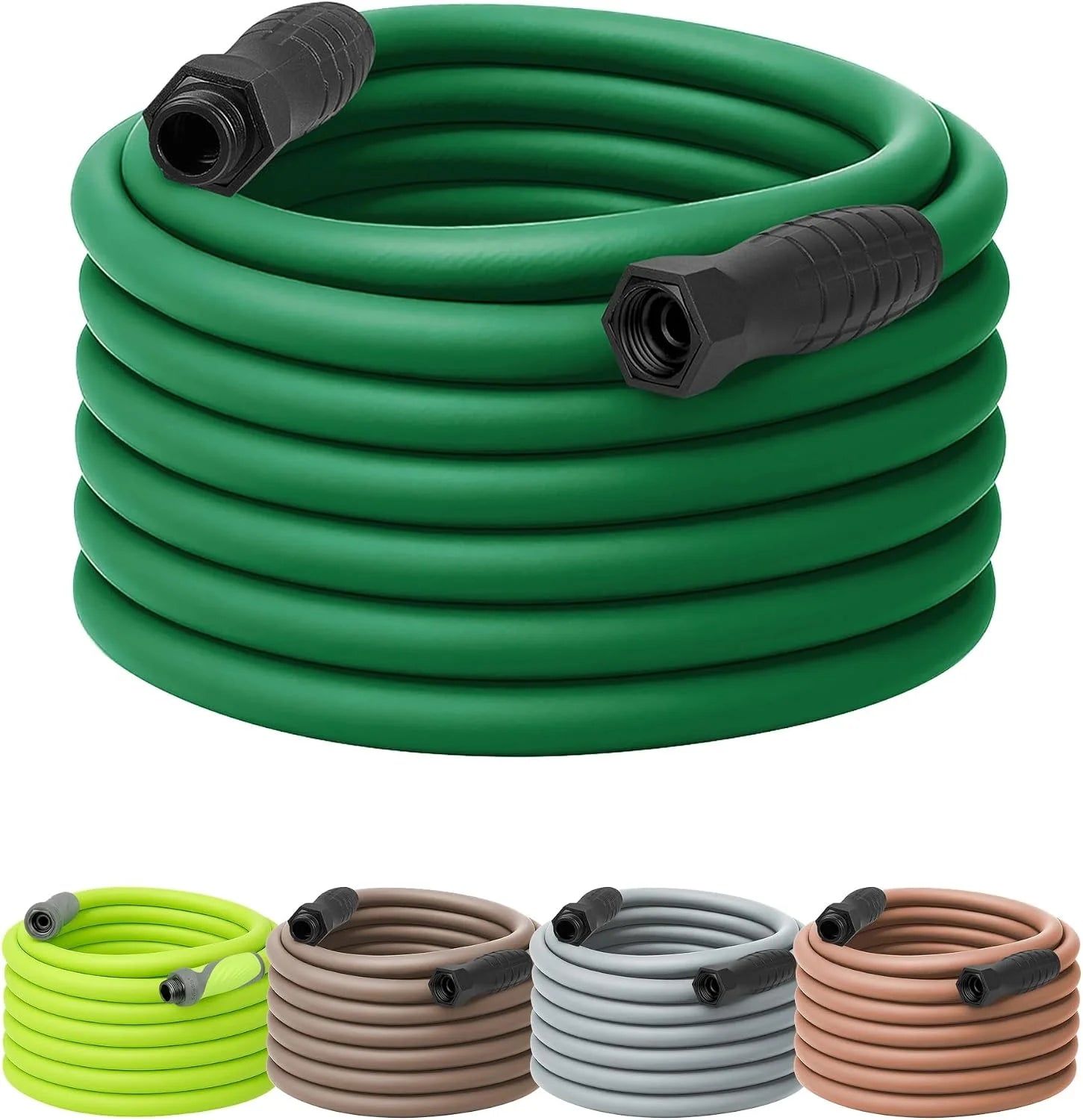 Lumi Discount Garden Hose 5/8 in. x 100 ft., Lightweight All-Weather Water Hose, Durable and Flexible, Leak-Free Connections - Image 34