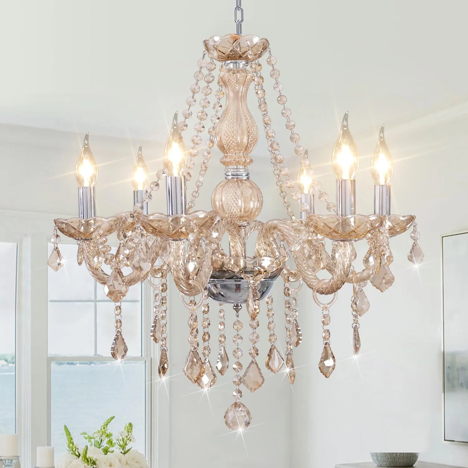 Discount Chandeliers Classic Crystal Candle Chandelier Lighting - Image 5