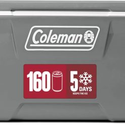 Alternative view of Lumi Discount Coleman Classic Series Insulated Portable Rolling Cooler with Wheels, Leak-Resistant Outdoor Hard Cooler Keeps Ice up to