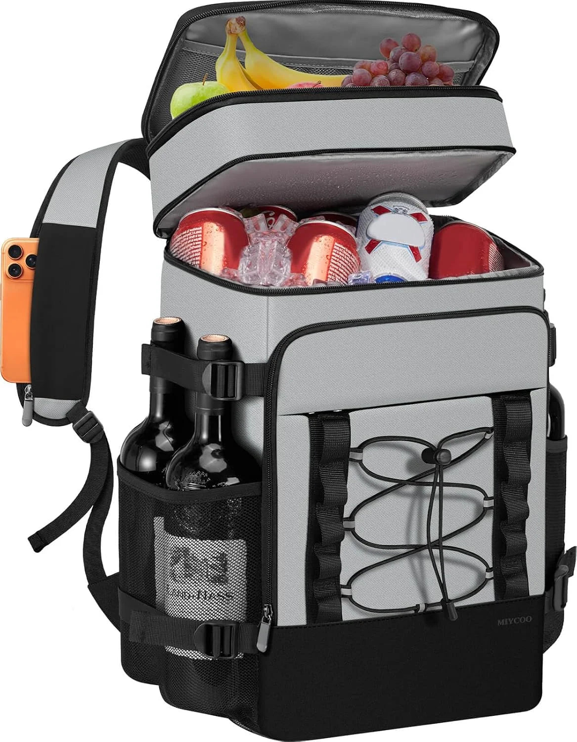 Discount MIYCOO Cooler Backpack " 40 Cans Insulated Backpack Cooler for Men Women - Image 3