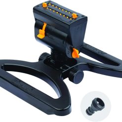 Alternative view of Lumi Discount Melnor 65178AMZ MiniMax Turbo Oscillating Sprinkler on Tripod, 4000 sq. ft., 4-Way Adjustable