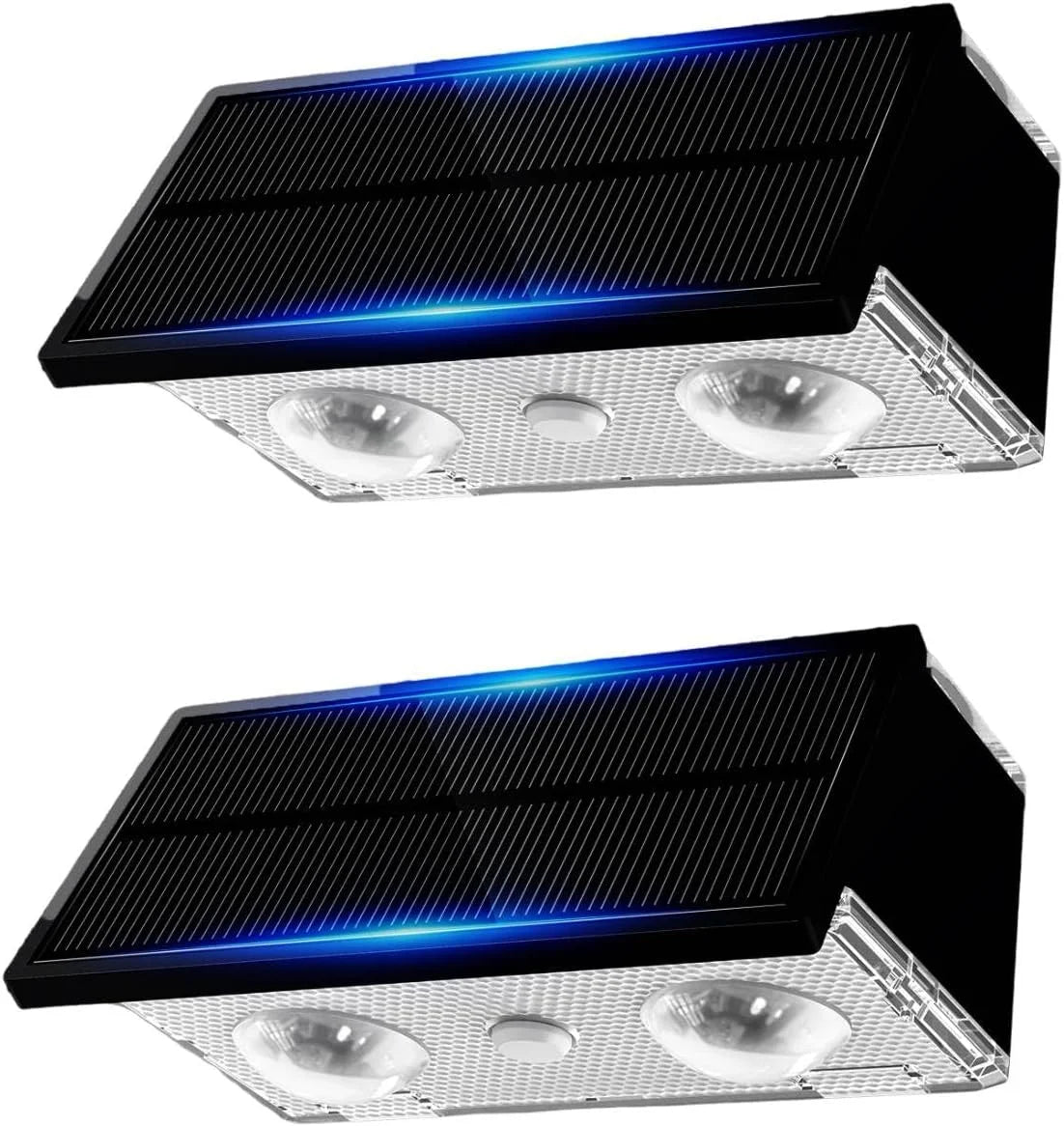 Lumi Discount Toeuie Solar Fence Lights Outdoor, 10 Pack 100LM Fence Lights Solar Powered Waterproof, 9 Color Modes - Image 9