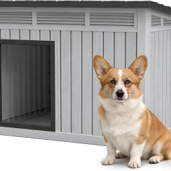 Alternative view of Discount Outdoor Indoor Dog House for Small to Medium Dogs – Waterproof Design