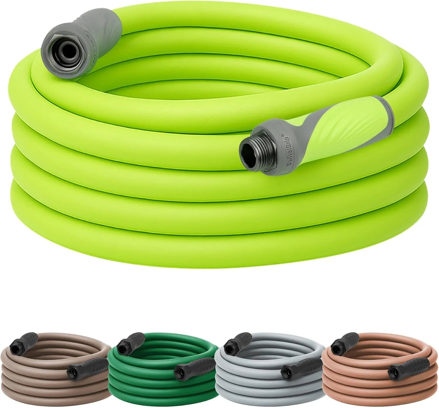Lumi Discount Garden Hose 5/8 in. x 100 ft., Lightweight All-Weather Water Hose, Durable and Flexible, Leak-Free Connections - Image 21