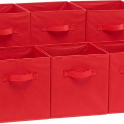 Alternative view of Discount Fabric Storage Cube Bins Organizer with Handles for Organization and Organizing Solution, 13x13x13