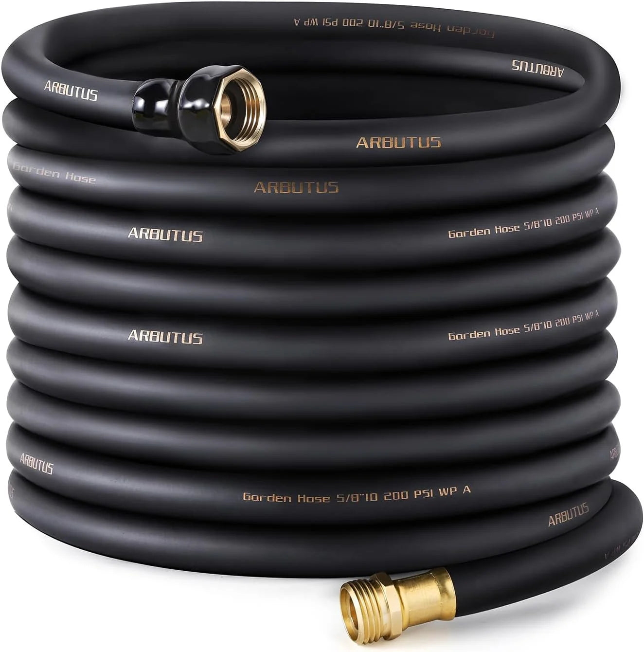 Lumi Discount Garden Hose 5/8 x 100ft, Brass Rubber Heavy Duty Water Hose 600 PSI Burst Pressure - Image 5