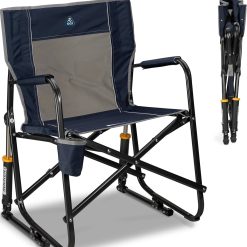 Lumi Discount GCI Outdoor Freestyle Rocker Camping Chair " Cinnamon