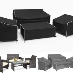Discount Patio Furniture Cover 4-Piece Set