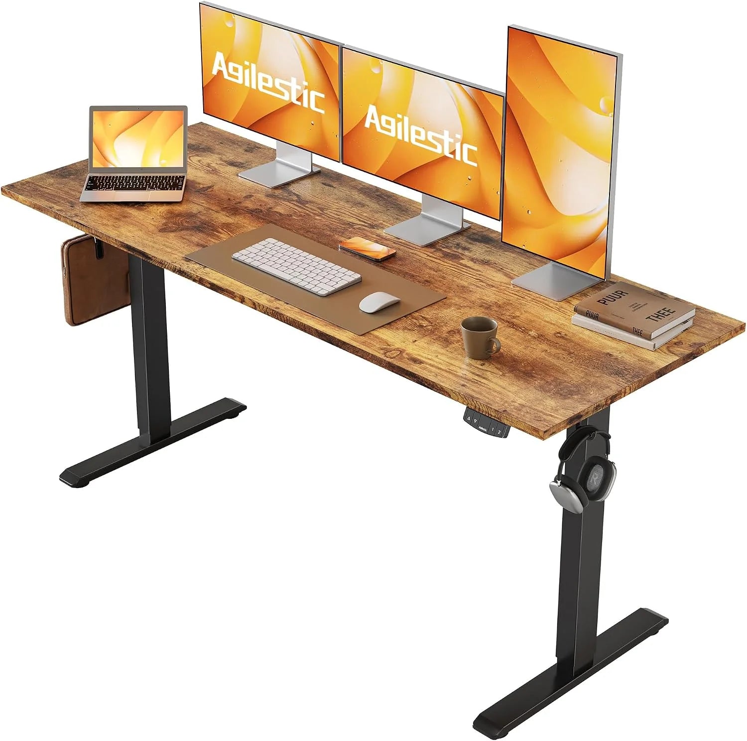 Lumi Discount Electric Standing Desk, 48 x 24 Inches Height Adjustable Desk - Image 41