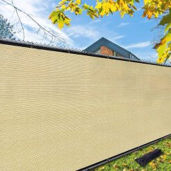 Alternative view of Lumi Discount iCover 4x50ft Privacy Screen Fence, Outdoor Fencing Panels, Garden Windscreen Mesh Shade Sail Net Barrier