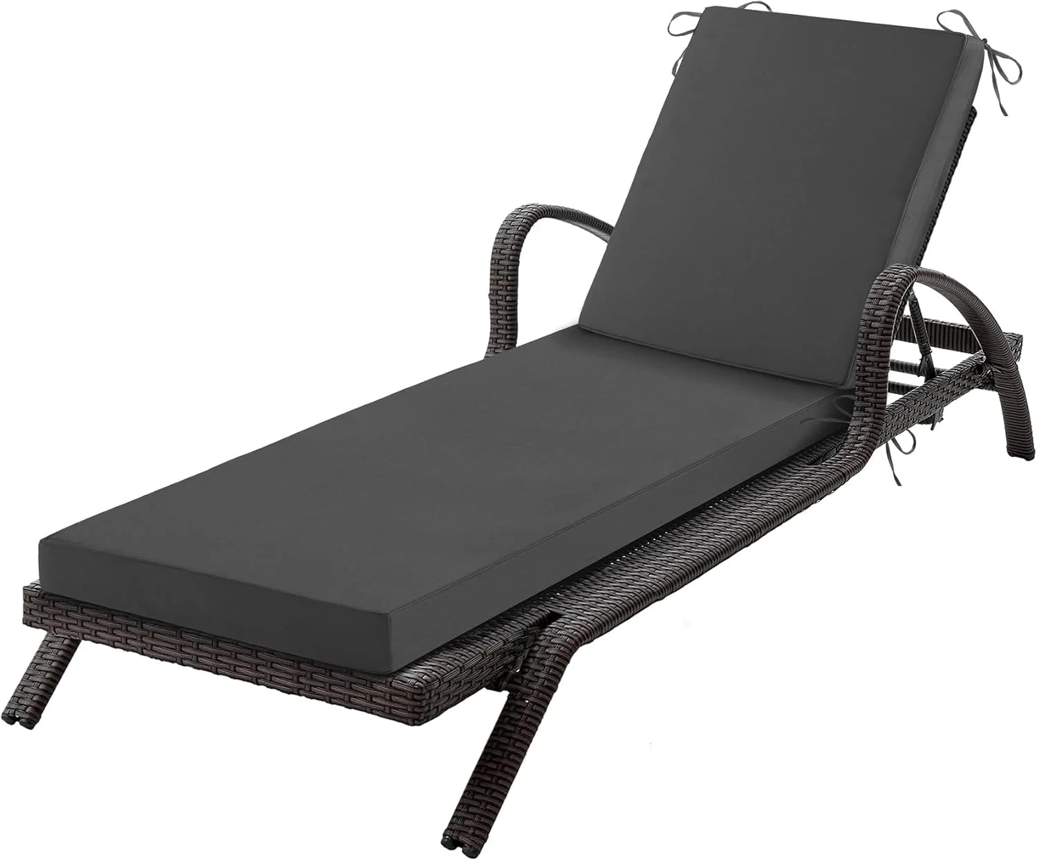 Discount Chaise Lounge Cushions Outdoor, 72x 21x 3 Inch Waterproof & Fade-Resistant Lounge Chair Cushion - Image 5