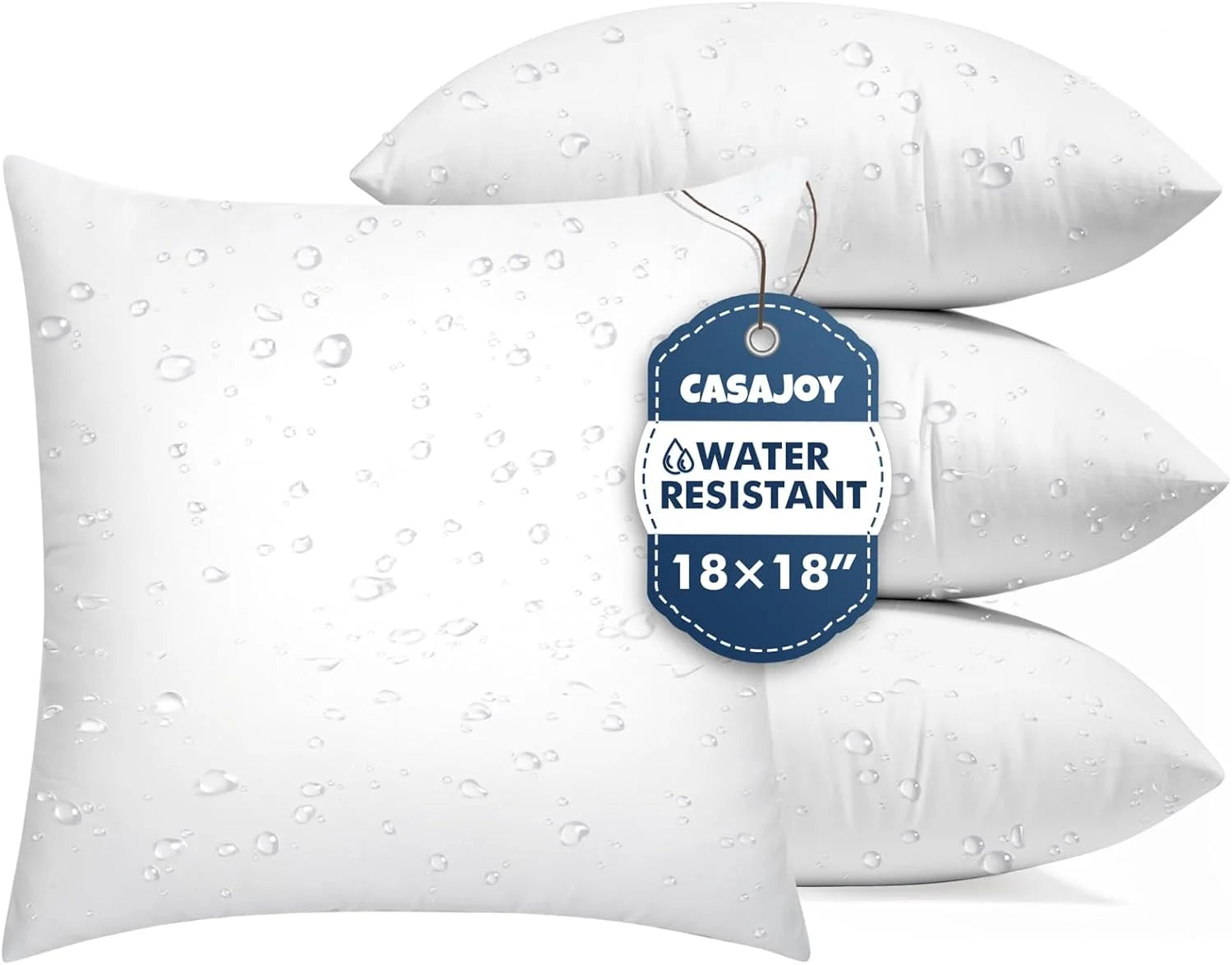 Lumi Discount CASAJOY Set of 2 12×20 Outdoor Pillows,Water Resistant Lumbar Pillow Insert - Image 8