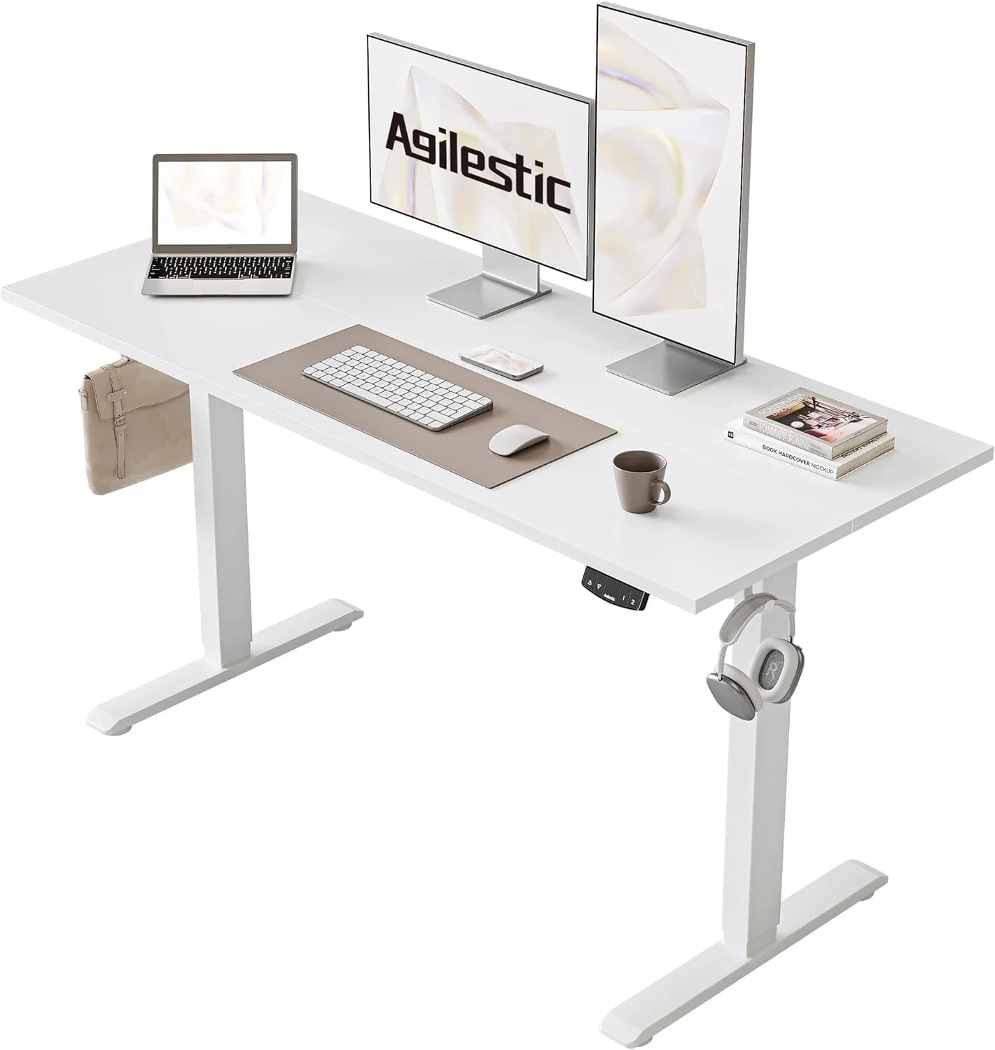 Lumi Discount Electric Standing Desk, 48 x 24 Inches Height Adjustable Desk - Image 26