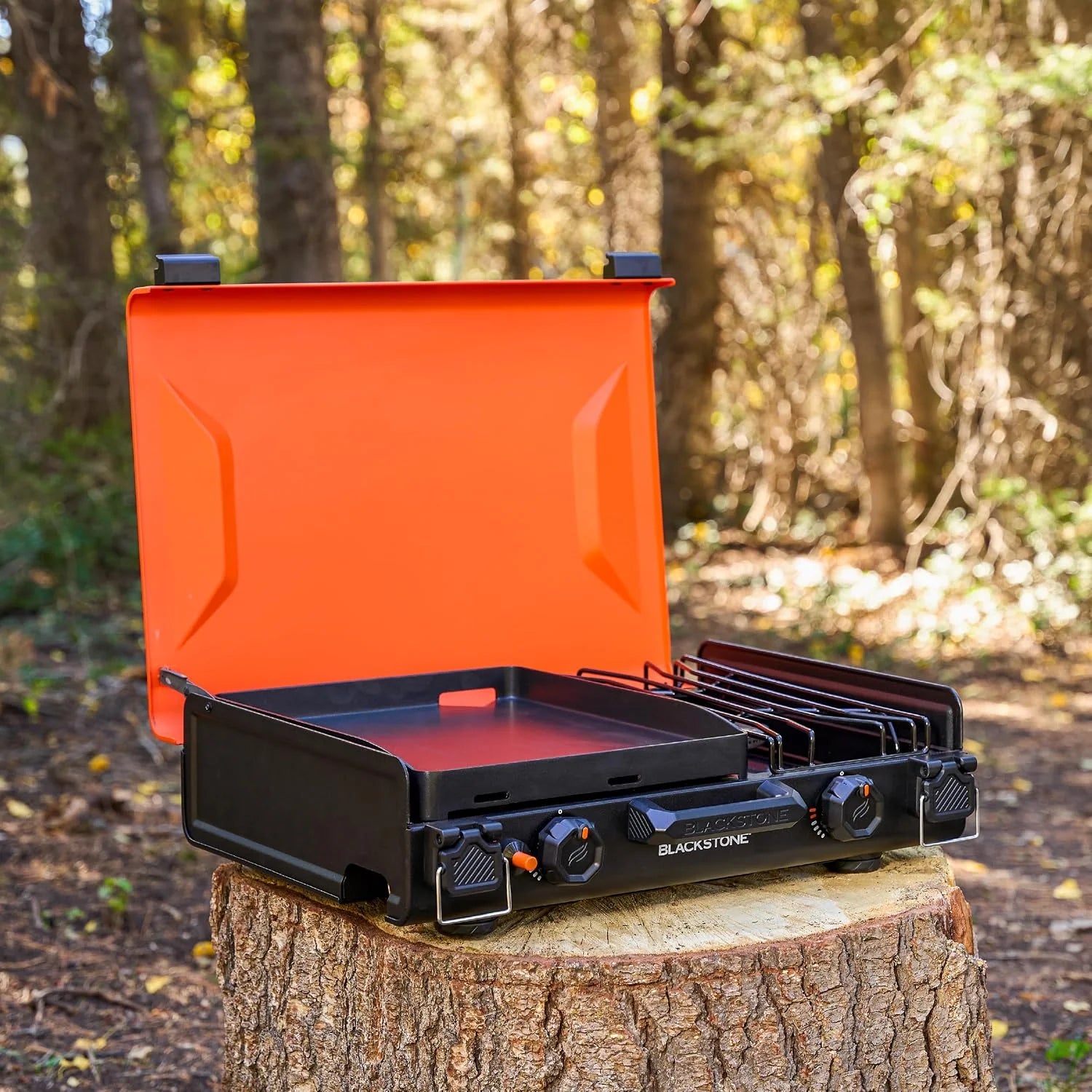 Discount 2364 12 x 14 Camping Griddle with Side Burner - Image 7