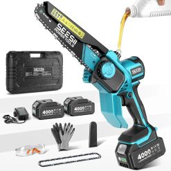 Alternative view of Discount 6 Inch Mini Electric Chainsaw Cordless Battery Powered