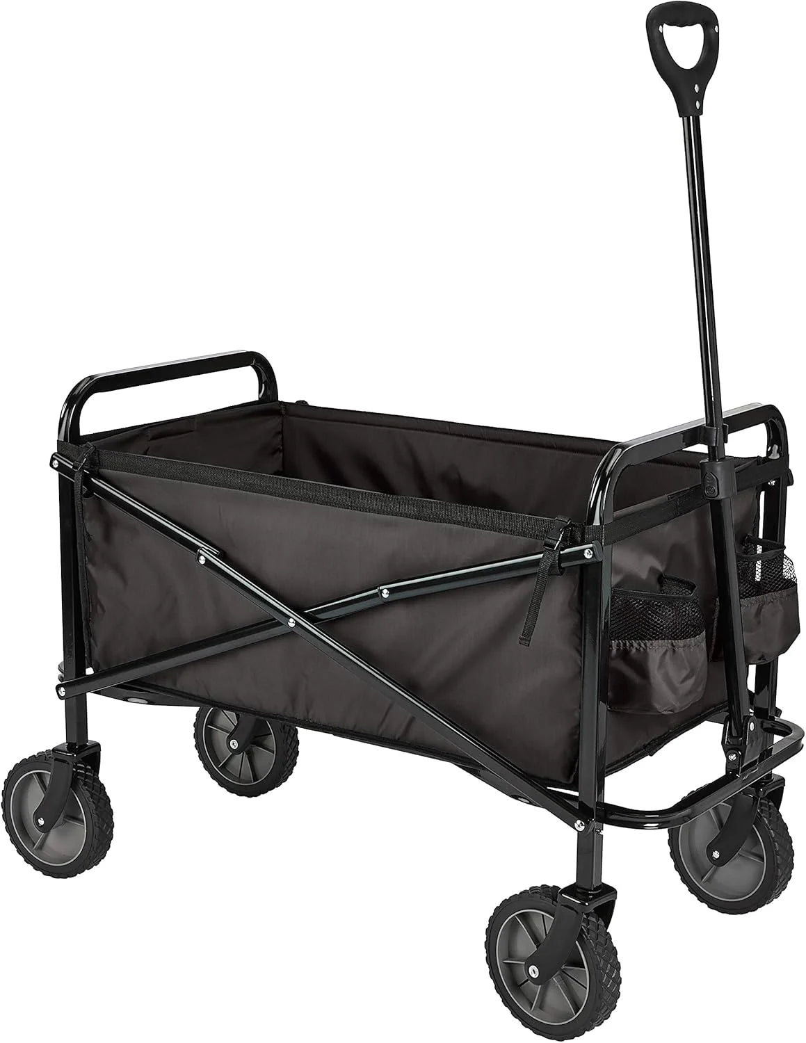 Lumi Discount Collapsible Heavy Duty Utility Wagon for Outdoor Sports, Camping, Garden, and Shopping - Image 2