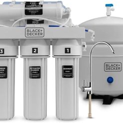 Alternative view of Discount RO 75 Under Sink Water Filter, Alkaline 6-Stage Filtration System, pH+ Remineralization RO Water Filter " For Home Projects