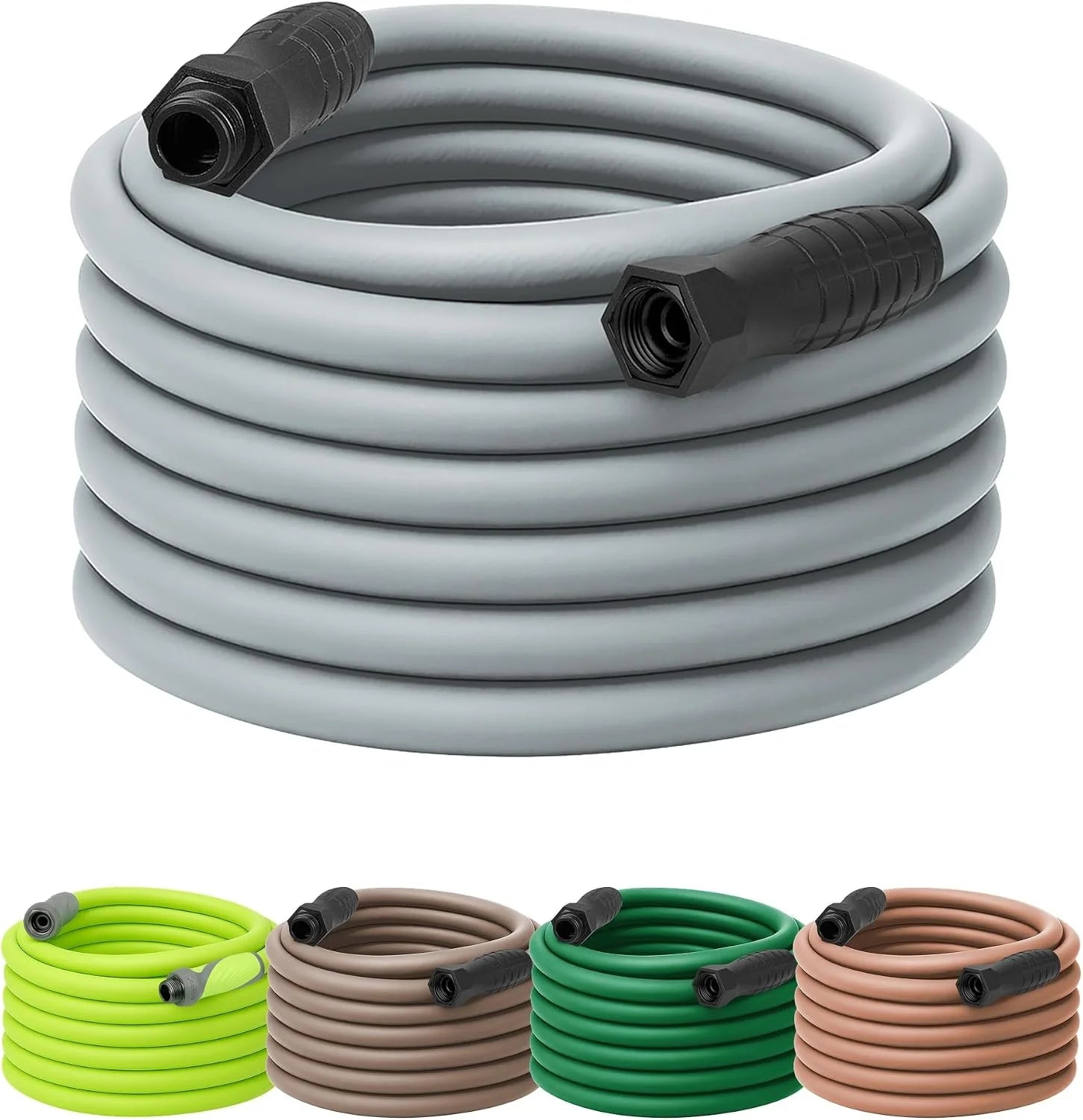 Lumi Discount Garden Hose 5/8 in. x 100 ft., Lightweight All-Weather Water Hose, Durable and Flexible, Leak-Free Connections - Image 22