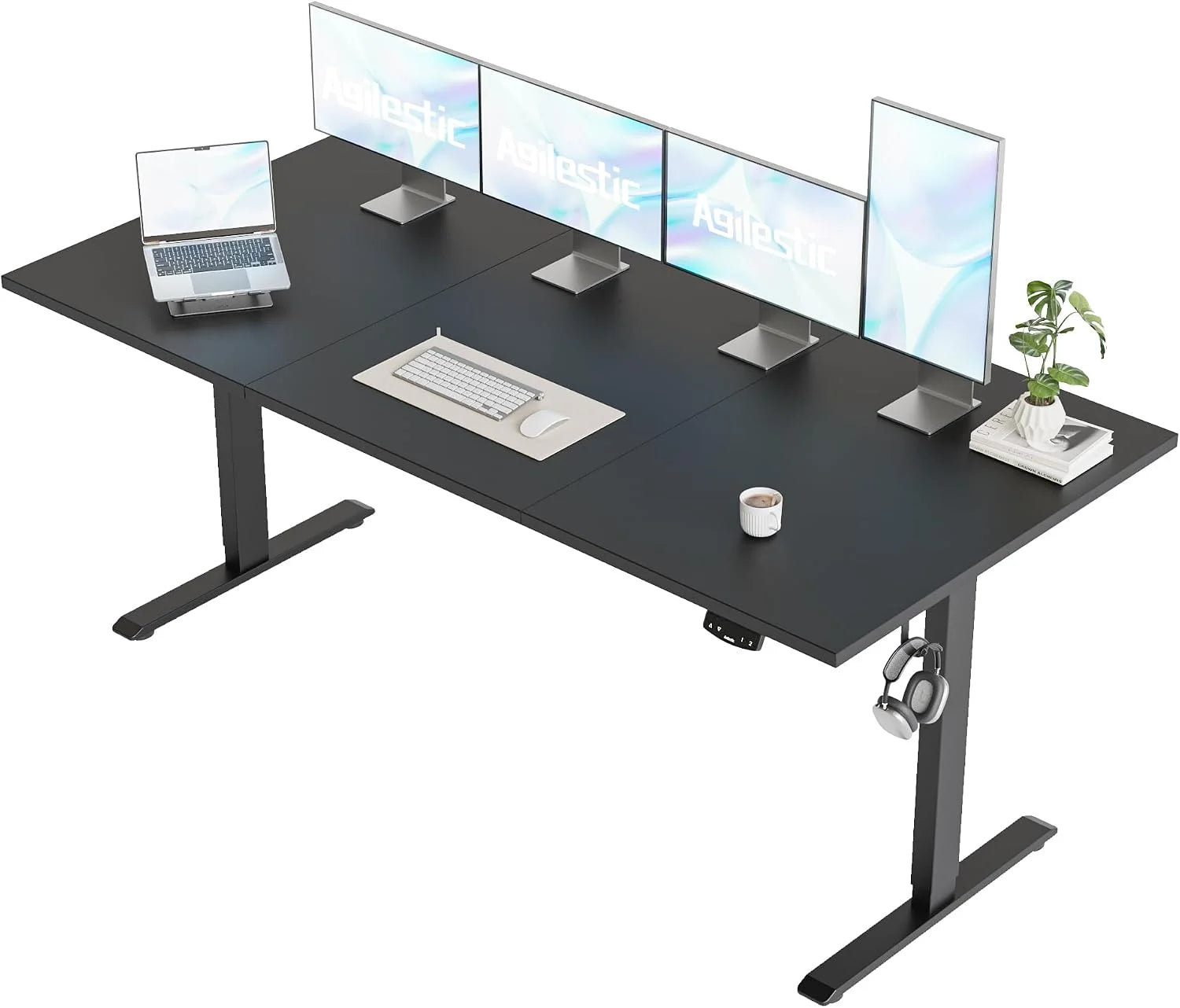 Lumi Discount Electric Standing Desk, 48 x 24 Inches Height Adjustable Desk - Image 17