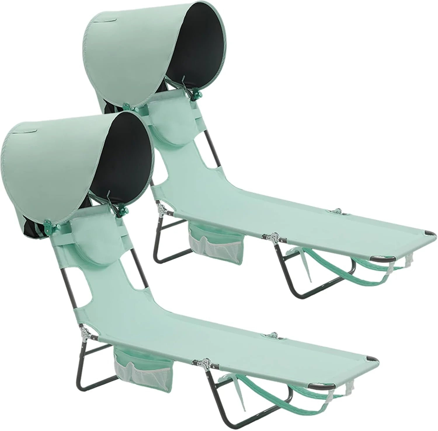 Lumi Discount Lay Flat Tanning Chair, Face Down Lounger, 5-Position Reclining, Heavy-Duty 300 lb Capacity - Image 13