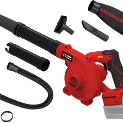 Alternative view of Lumi Discount Cordless Leaf Blower for Dewalt 20V Max Battery, Electric Jobsite Air Blower with Brushless Motor