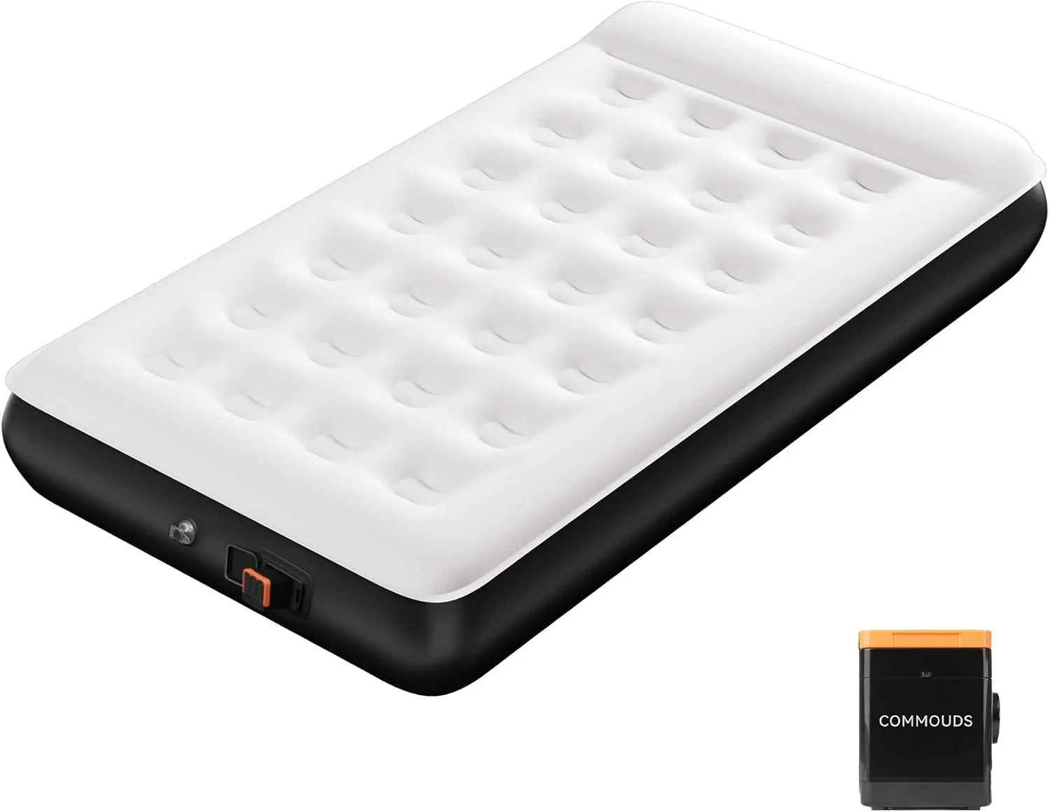 Discount COMMOUDS Queen Air Mattress with 2000mAh Battery Powered Pump, 18 Raised Inflatable Mattress, Portable Blow up Mattress - Image 5
