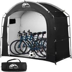 Alternative view of Discount Travel Bike Storage Shed Tent, Waterproof Portable Bicycle Cover Shed