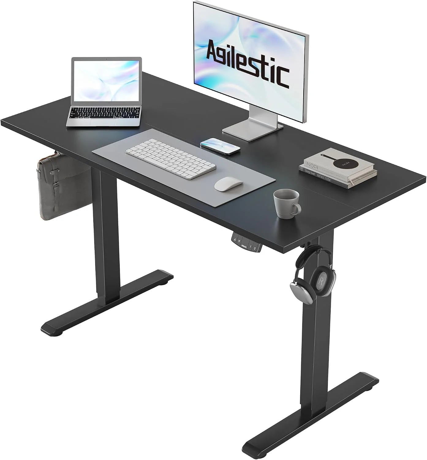 Lumi Discount Electric Standing Desk, 48 x 24 Inches Height Adjustable Desk - Image 25