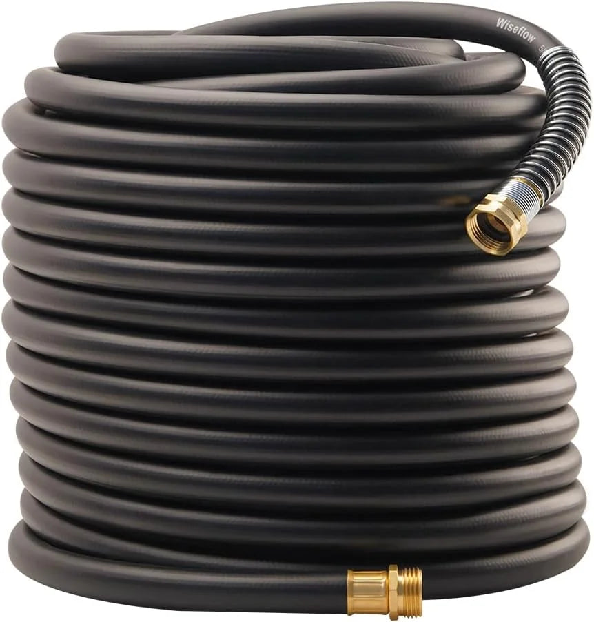 Lumi Discount Garden Hose 50FT x 3/4, Heavy Duty Rubber Hose, 1200PSI Burst, 300PSI Working for Yard - Image 18
