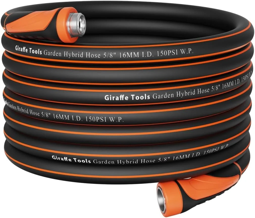 Lumi Discount Garden Hose 5/8, Water Hose Heavy Duty, 100ft Male to Female Fittings, Burst 600 PSI - Image 7