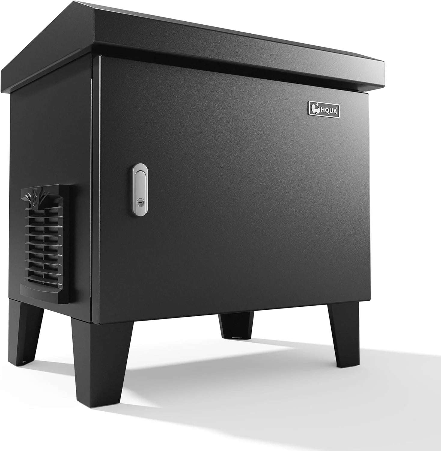 Lumi Discount HQUA Pond Aerator Pump Cover Cabinet, Weatherproof Outdoor Protection System with Cooling Fan - Image 3