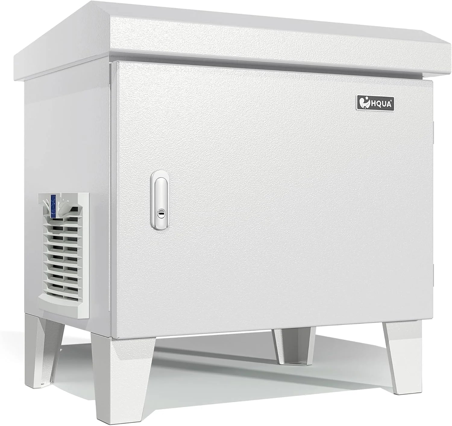 Lumi Discount HQUA Pond Aerator Pump Cover Cabinet, Weatherproof Outdoor Protection System with Cooling Fan