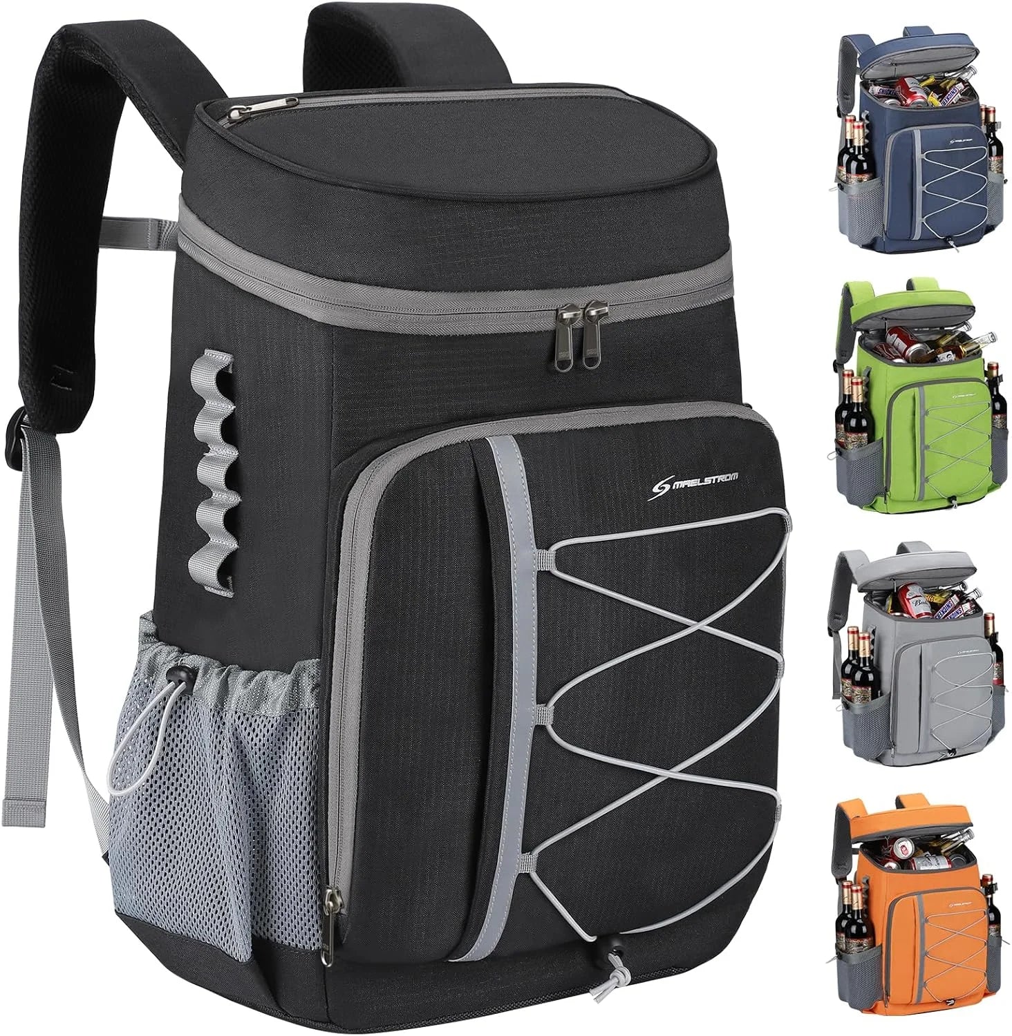 Lumi Discount Maelstrom 35/50Can Insulated Cooler Backpack, Leakproof Soft Lunch Ice Bag