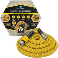 Alternative view of Lumi Discount HydroTech Pro Series 100 ft Max Flow Garden Hose, 3/4 in Diameter, Patented Force Control Technology delivers 2x max