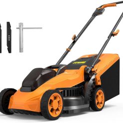 Alternative view of Lumi Discount Cordless Lawn Mower (No Battery) Compatible with Dewalt 2"x 20VMax Battery