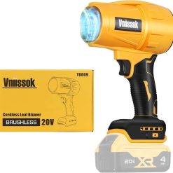 Alternative view of Lumi Discount Cordless Leaf Blower Dust Blower for DEWALT 20V Battery, High-Speed Motor Handheld Jet Fan Air Blower for Patio Cleaning