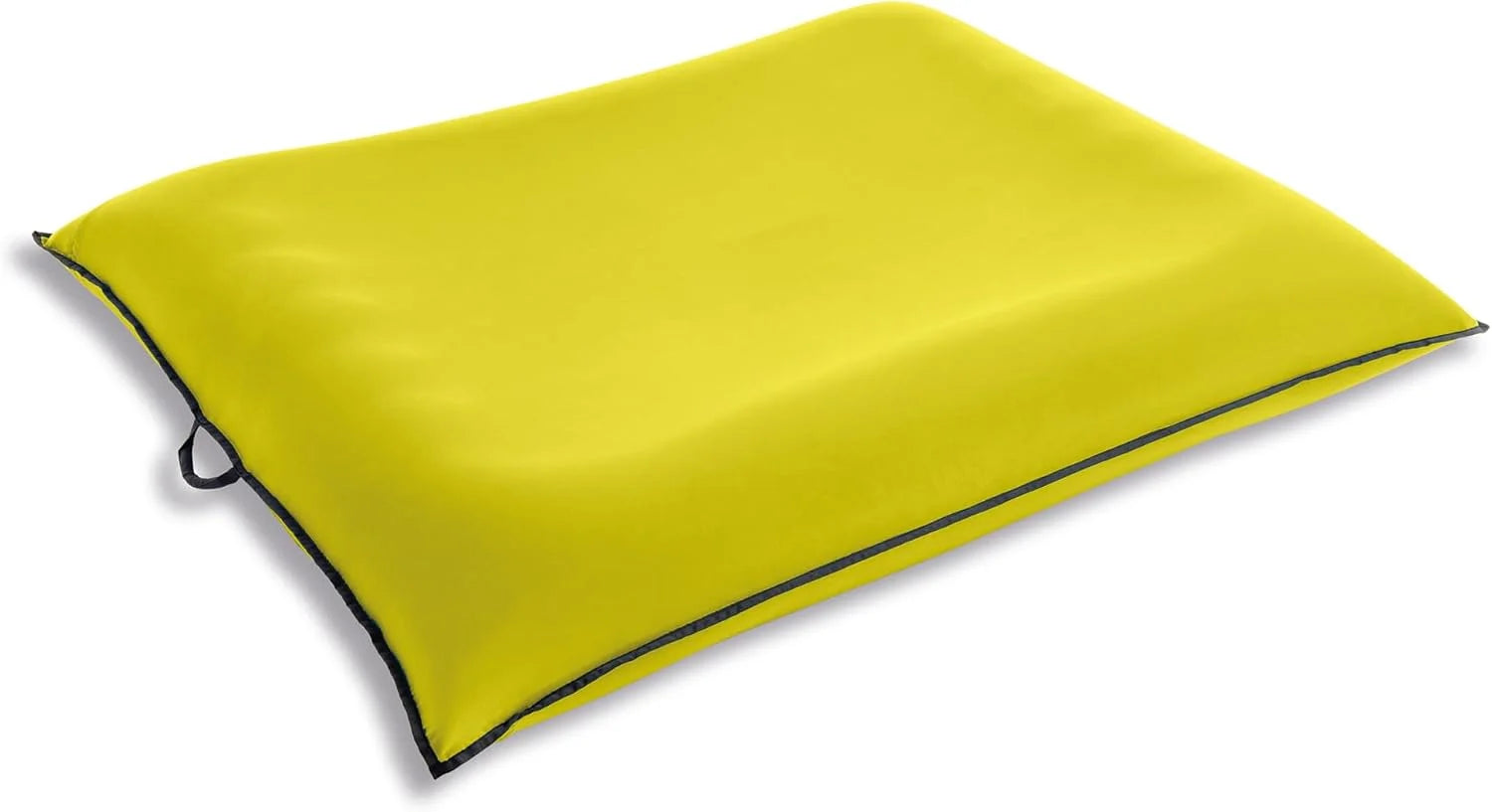 Discount Luxe Lounge Inflatable Pool Mat: Removable Fabric Cover, 2 Soft Handles, 440 Weight Capacity, 78 x 62 - Image 2