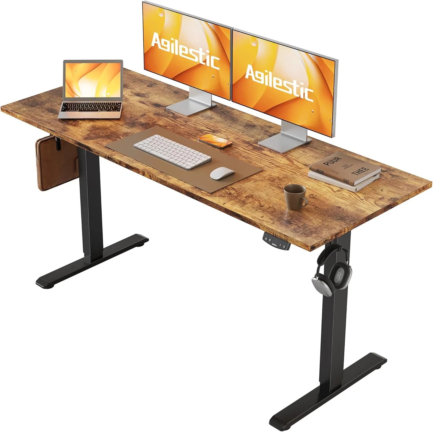 Lumi Discount Electric Standing Desk, 48 x 24 Inches Height Adjustable Desk - Image 33