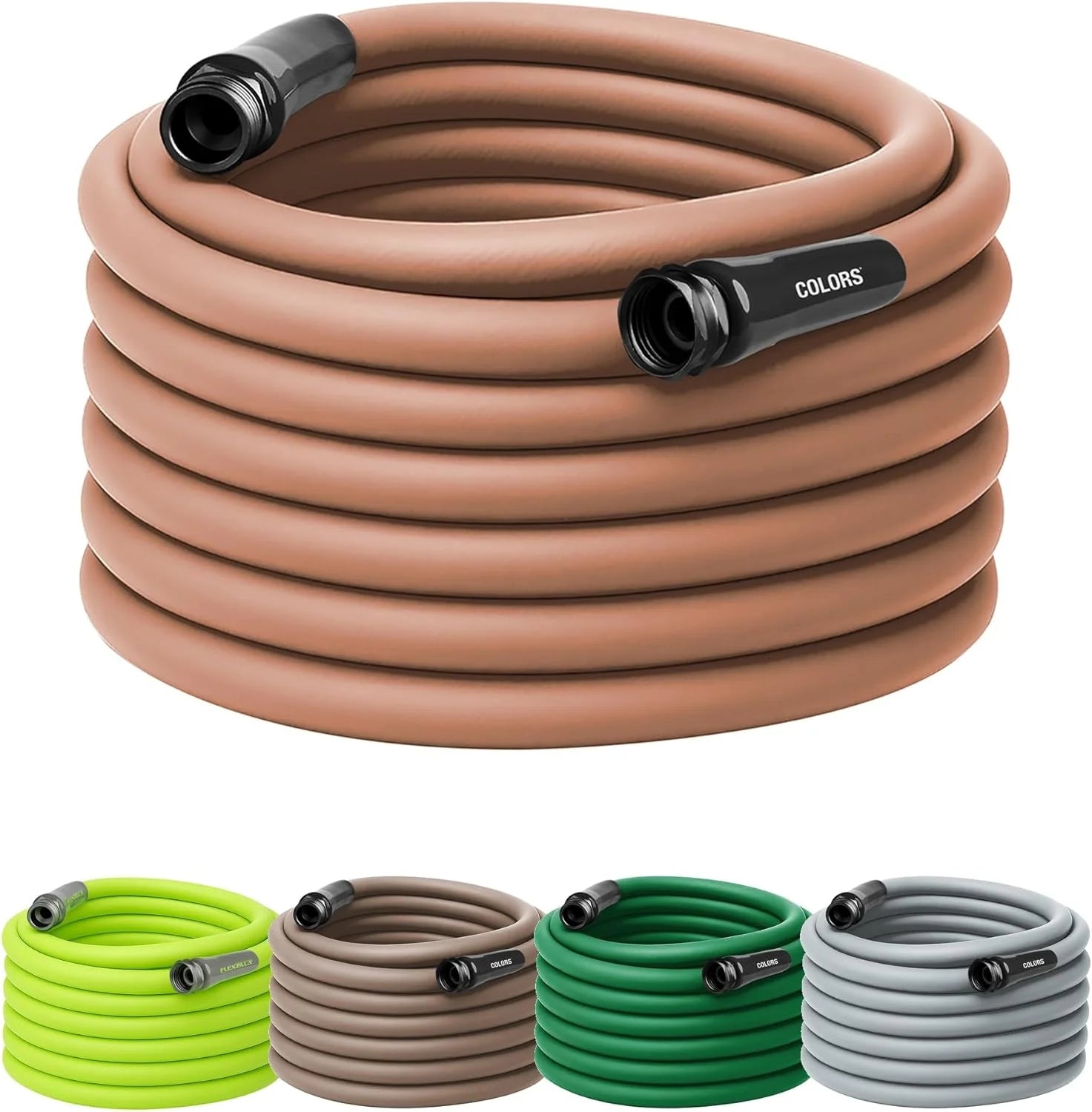 Lumi Discount Garden Hose 5/8 in. x 100 ft., Lightweight All-Weather Water Hose, Durable and Flexible, Leak-Free Connections - Image 17