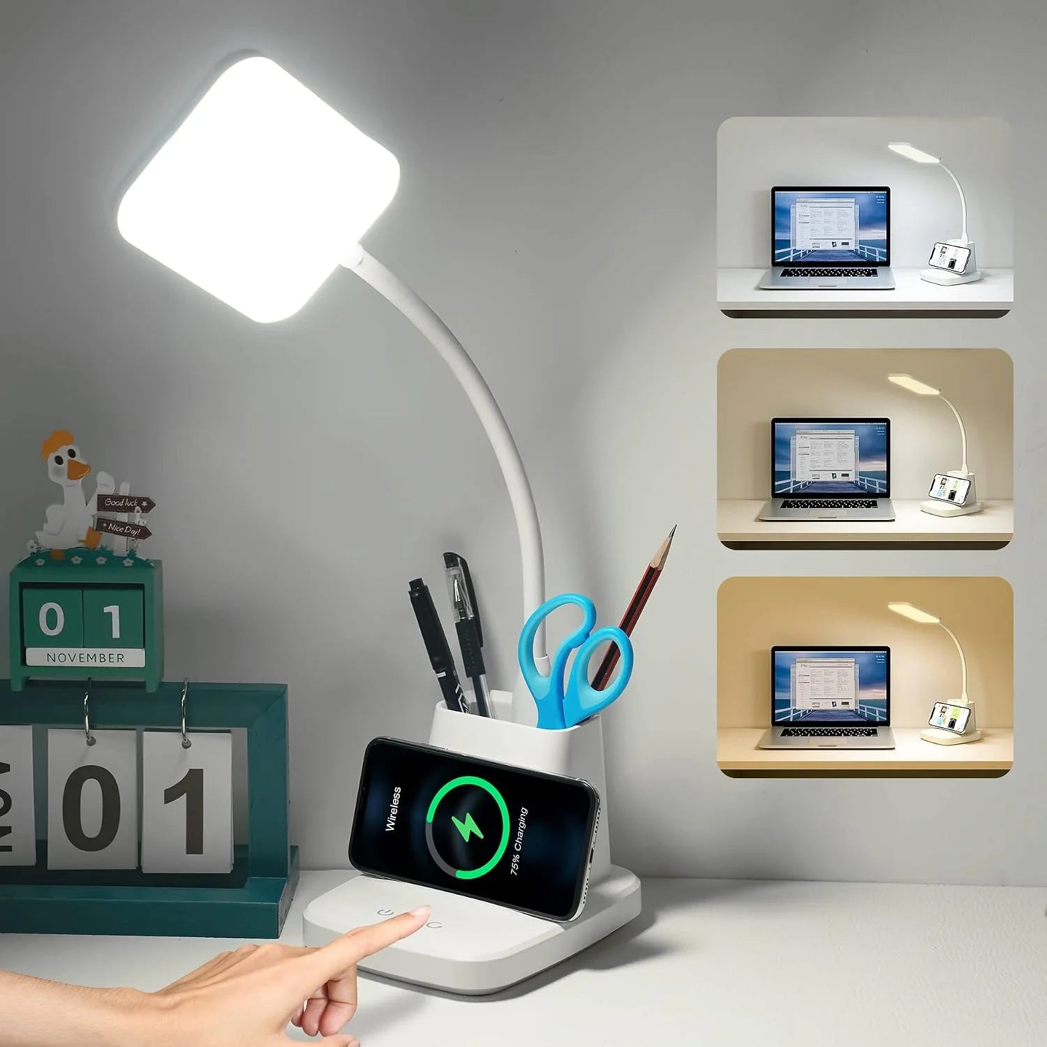 Discount Sailstar Desk Lamp, Dimmable, 3-Color Temperature, 800LM - Image 5