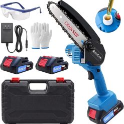 Alternative view of Discount 6-Inch Mini Chainsaw Cordless, Handheld Electric Power Chain Saw